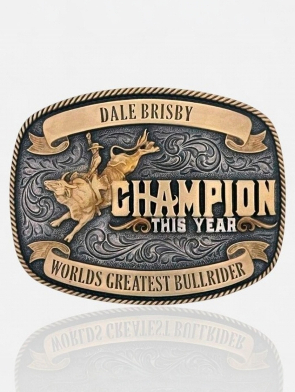 Montana Silversmiths‎ Champion Dale Brisby Belt Buckle - Retail $50 - New NIB